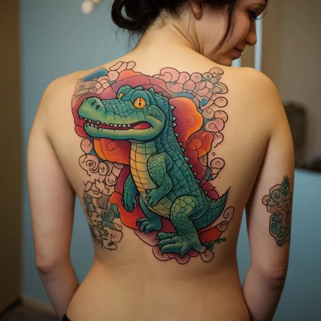 crocodile tattoo (38)