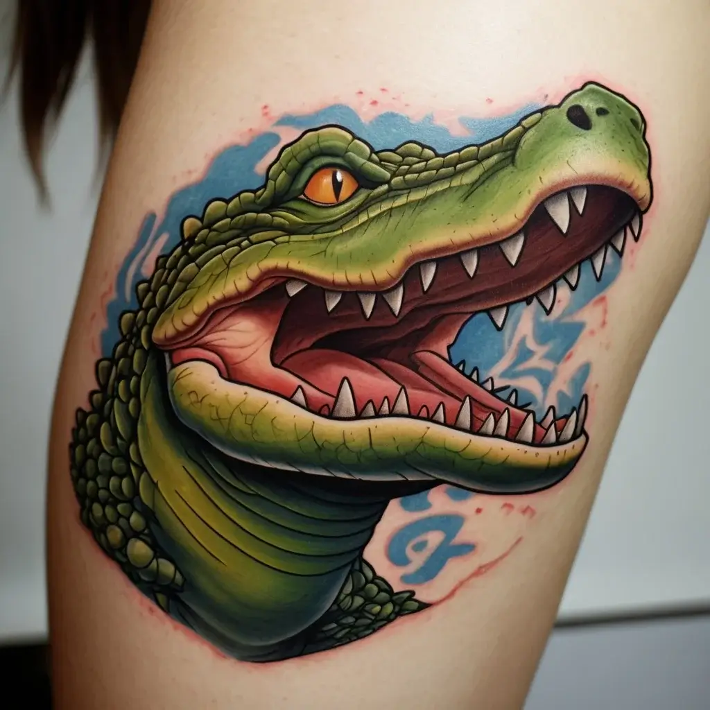 crocodile tattoo (43)