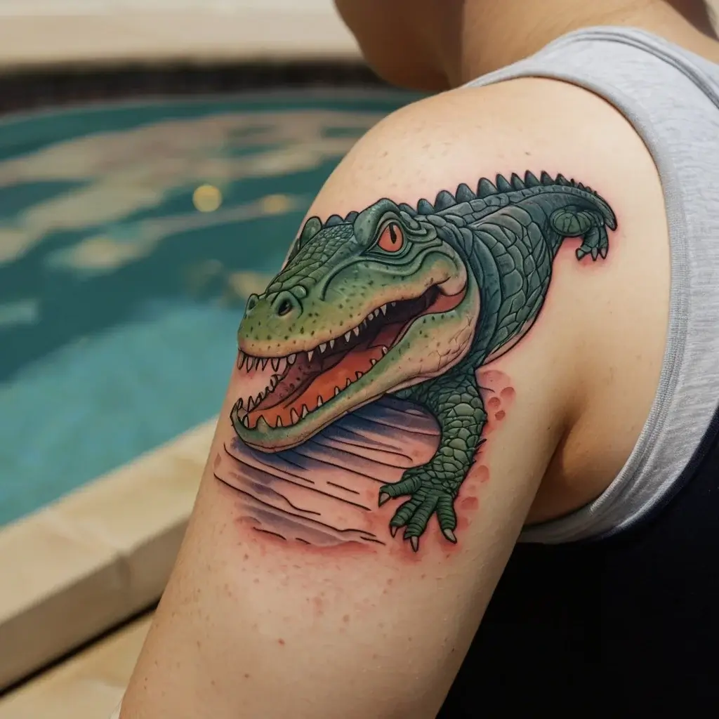 crocodile tattoo (49)