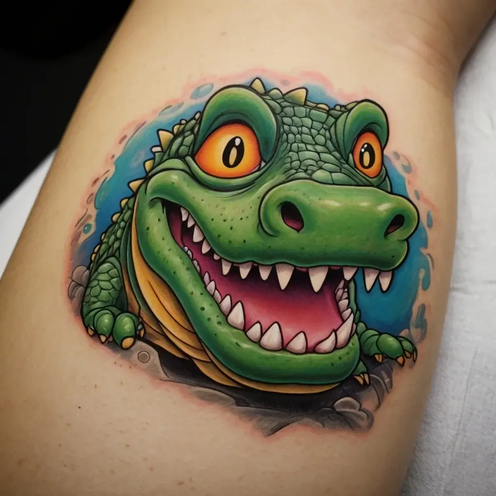 crocodile tattoo (53)