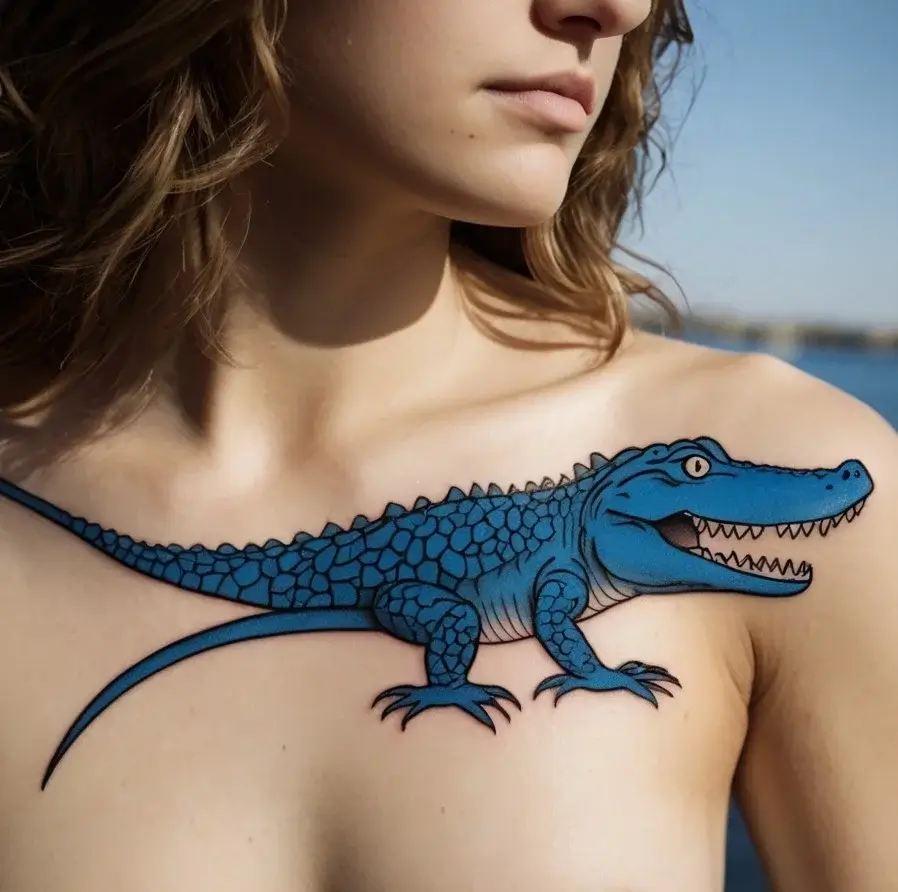 crocodile tattoo (6)