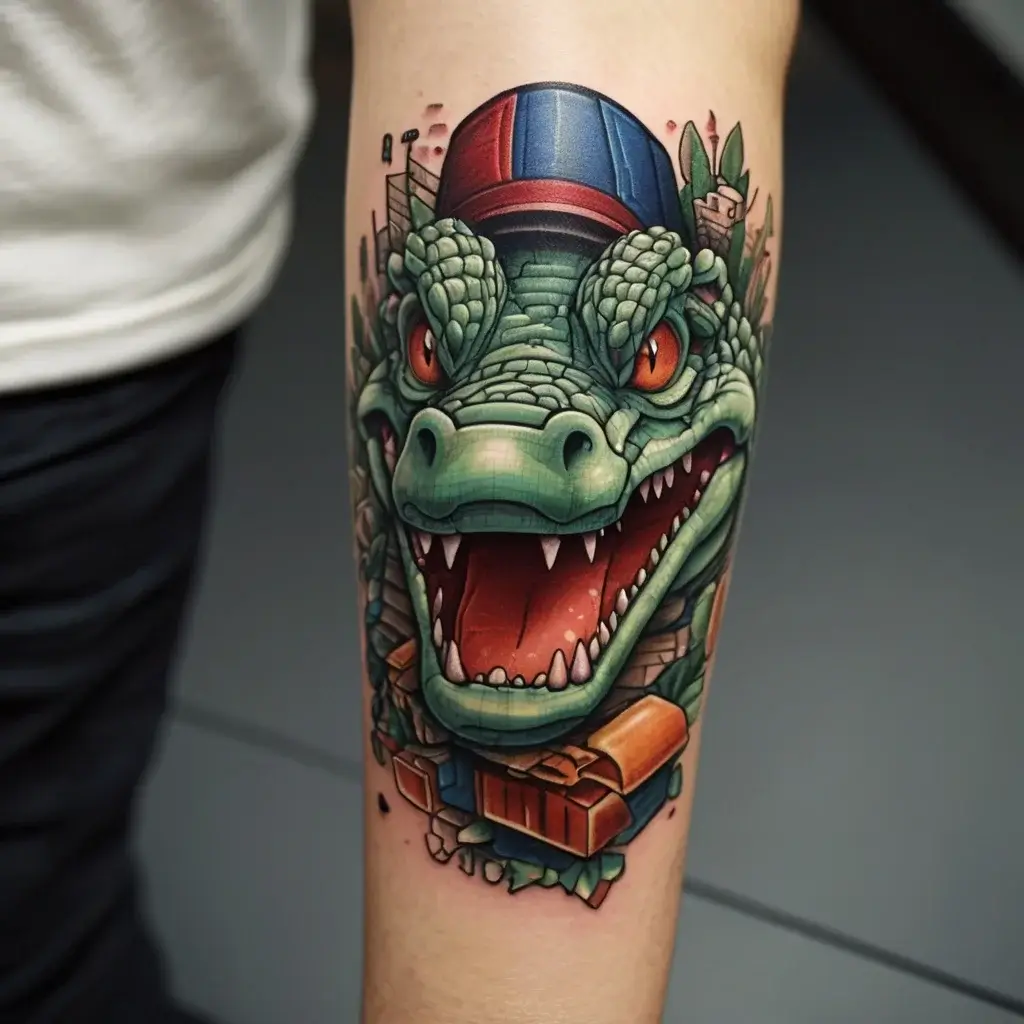 crocodile tattoo (60)