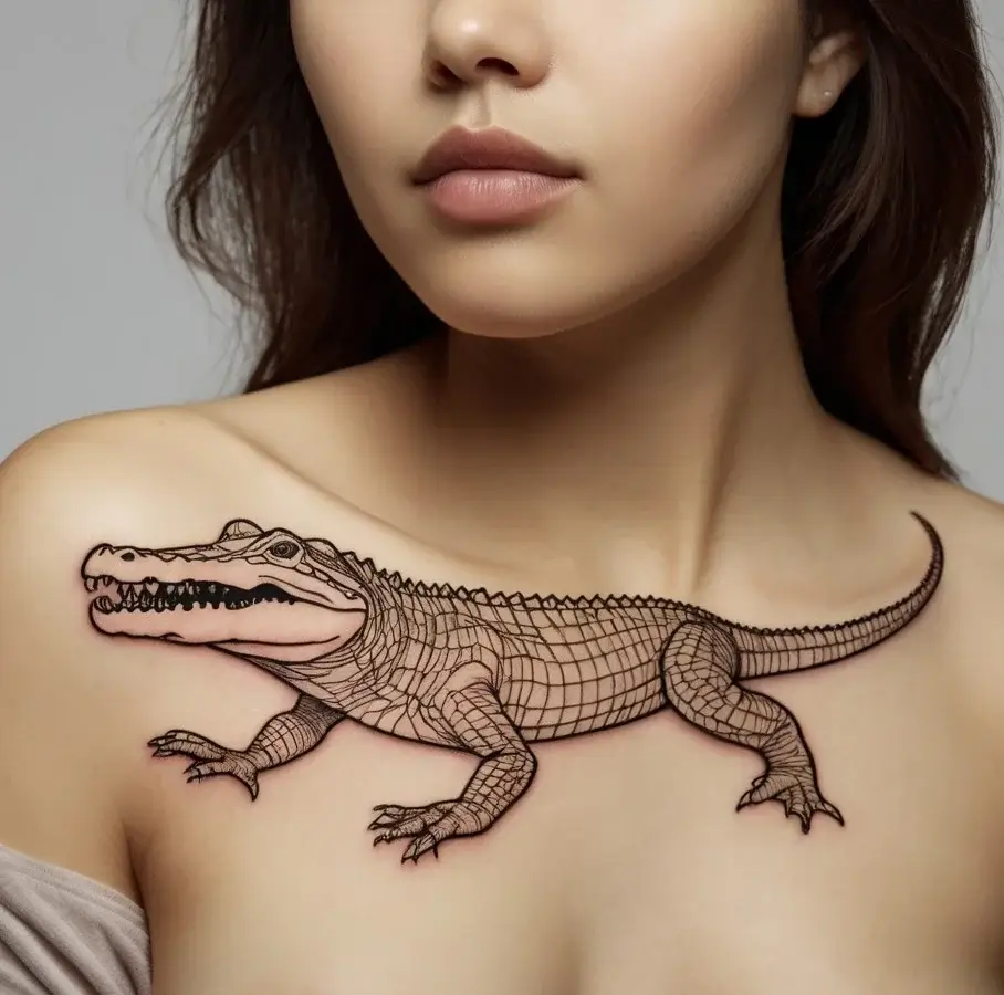 crocodile tattoo (67)