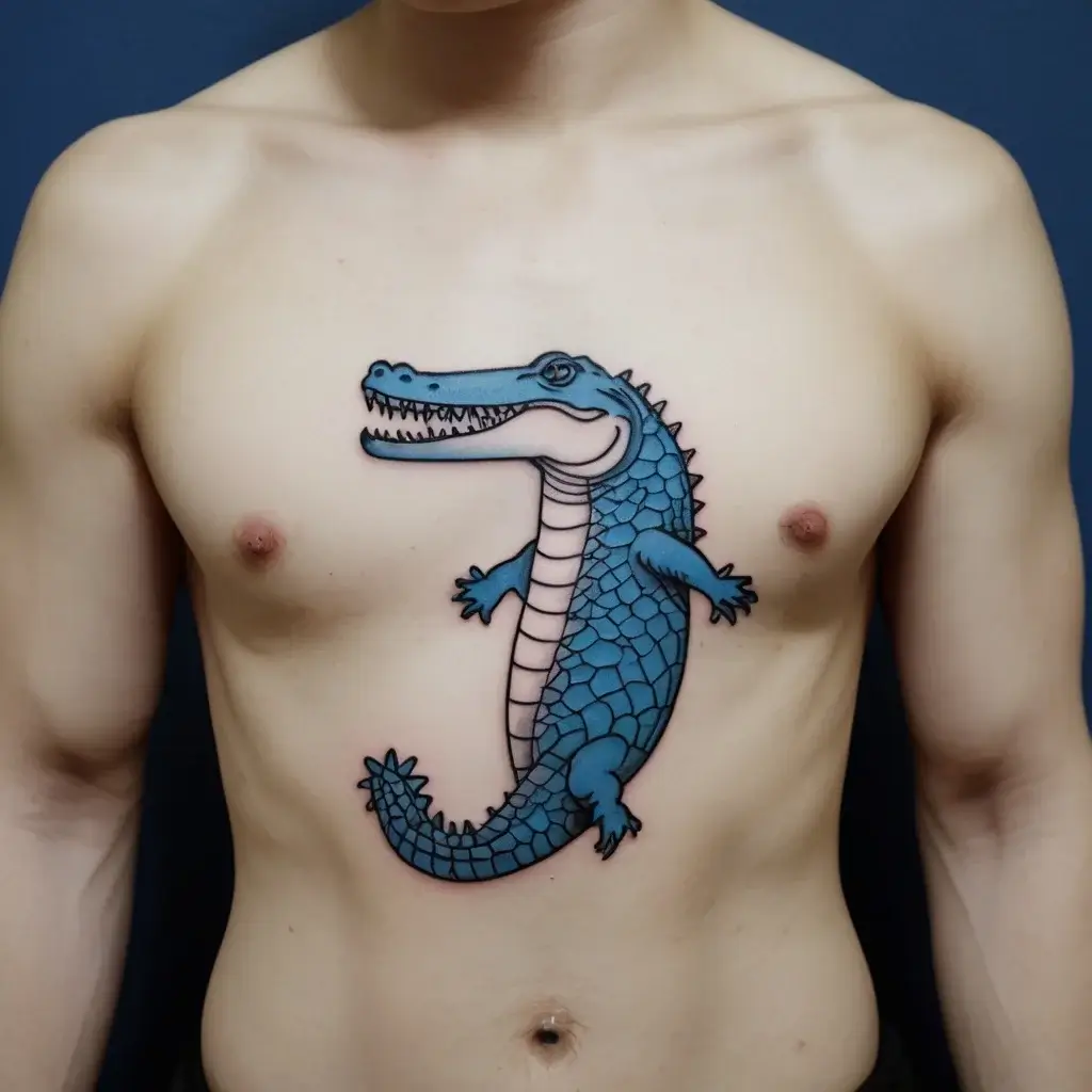 crocodile tattoo (7)