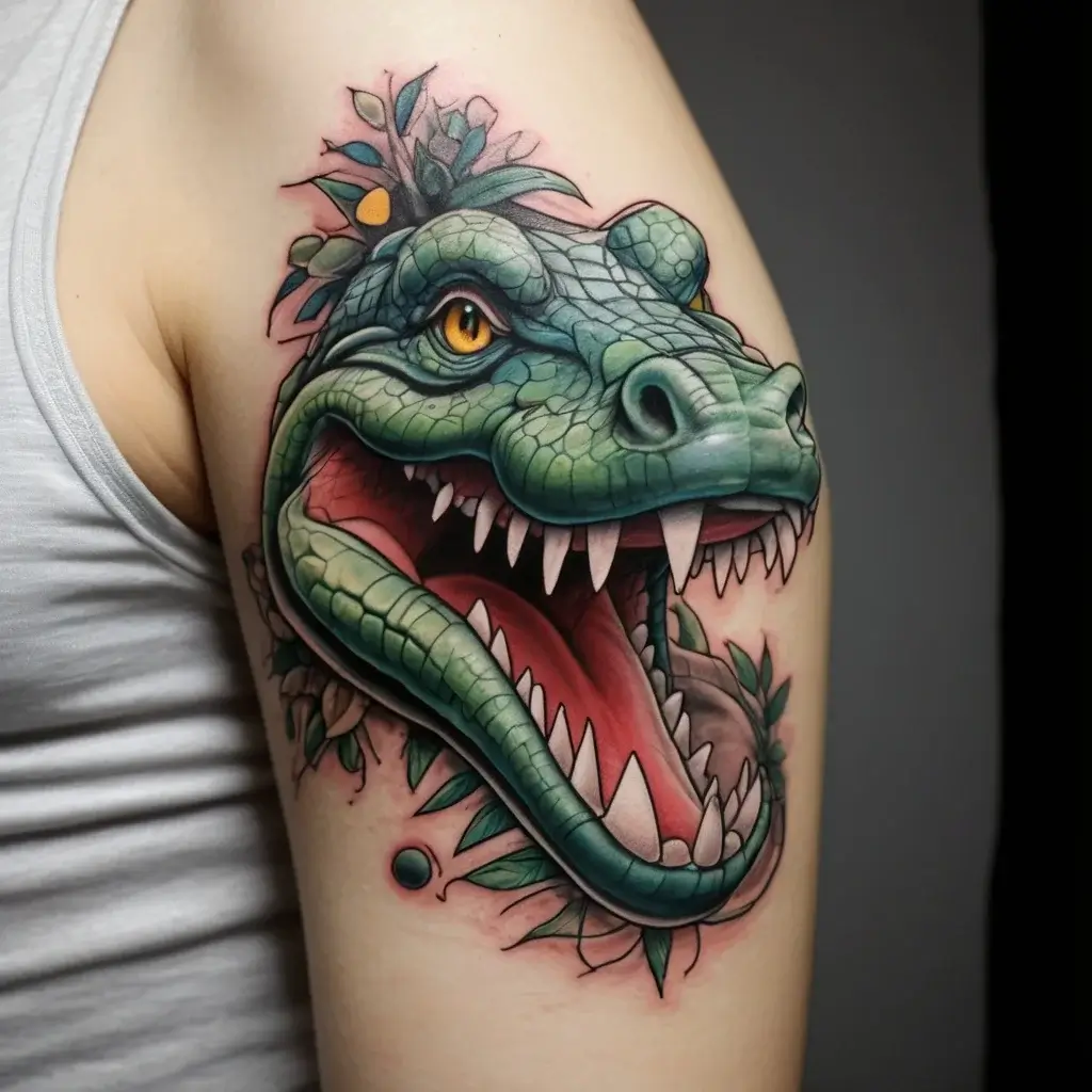 crocodile tattoo (74)