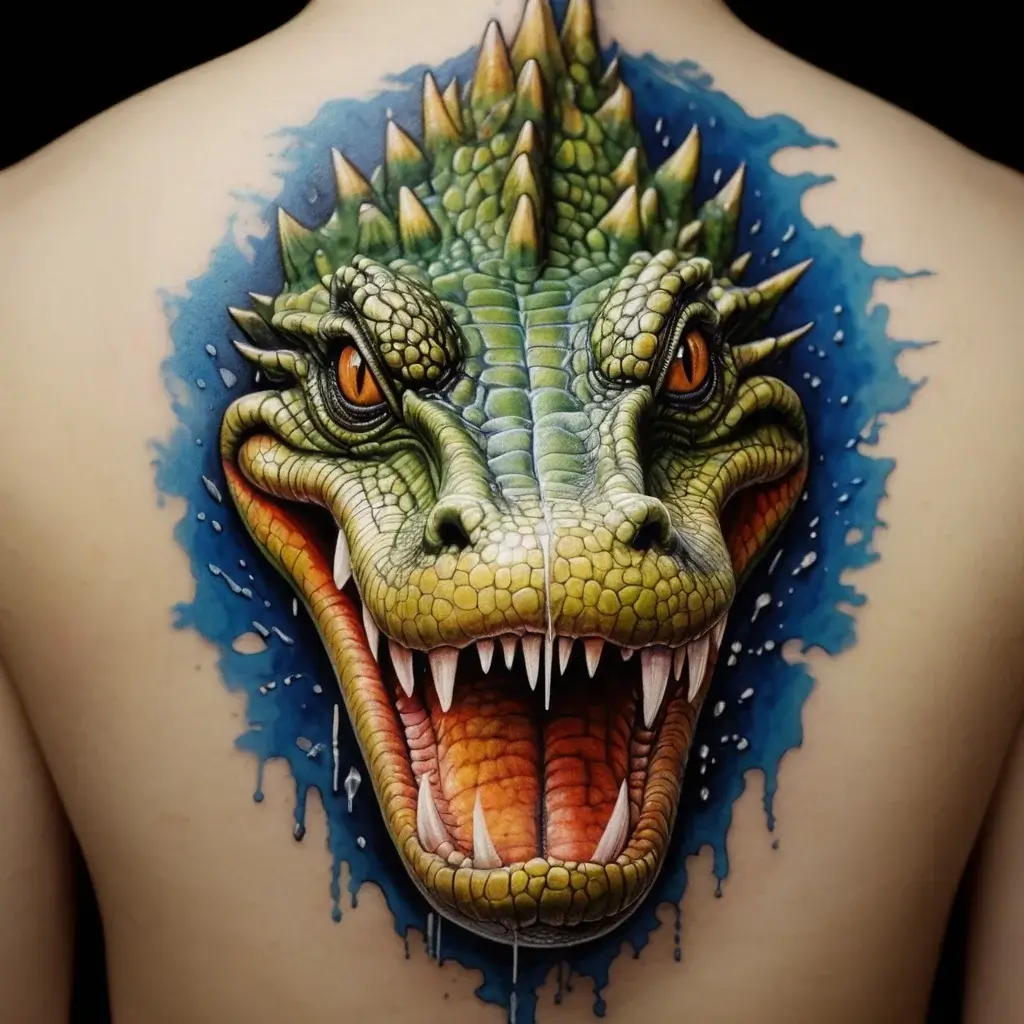 crocodile tattoo (78)