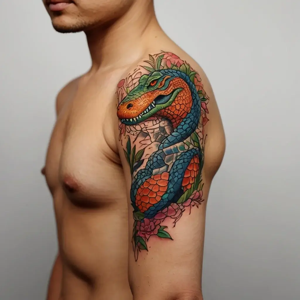 crocodile tattoo (87)