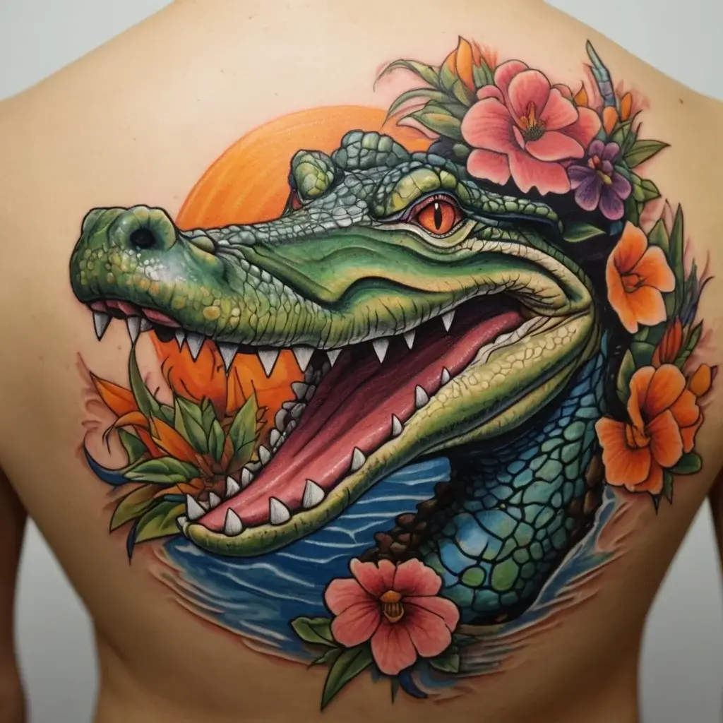 crocodile tattoo (98)