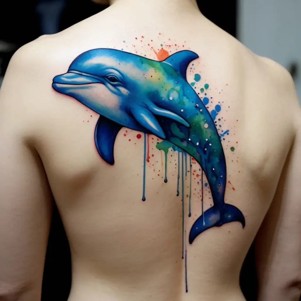 dolphin tattoo (103)