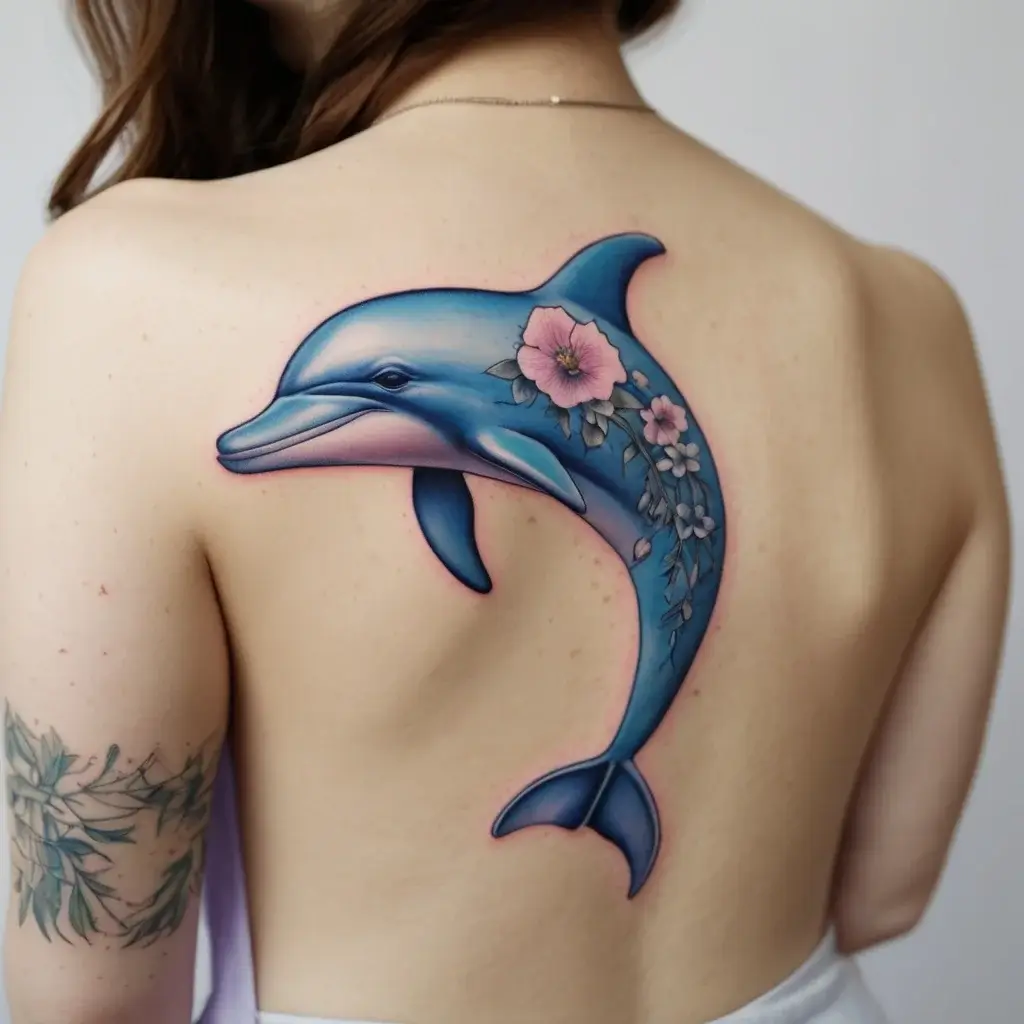 dolphin tattoo (107)