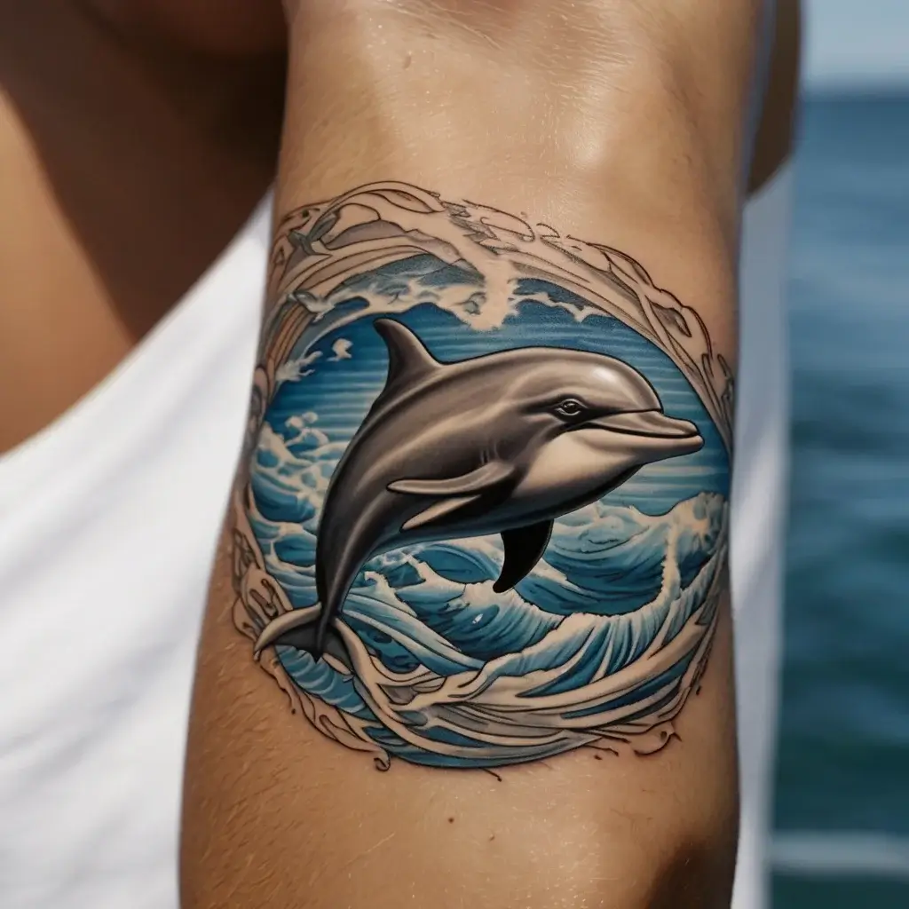 dolphin tattoo (110)