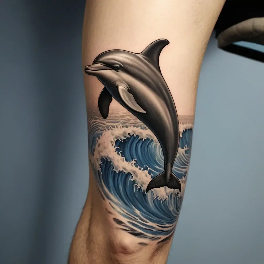 dolphin tattoo (116)