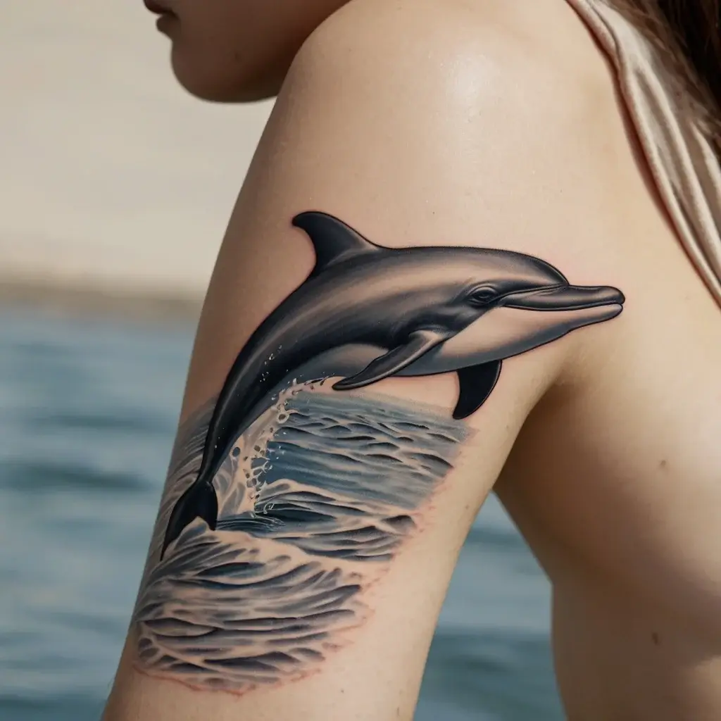 dolphin tattoo (118)