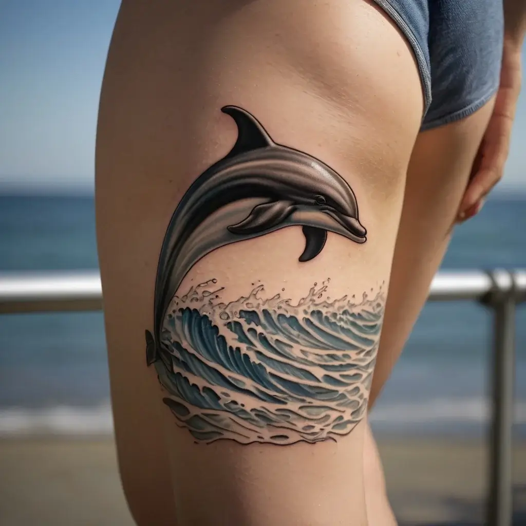 dolphin tattoo (119)