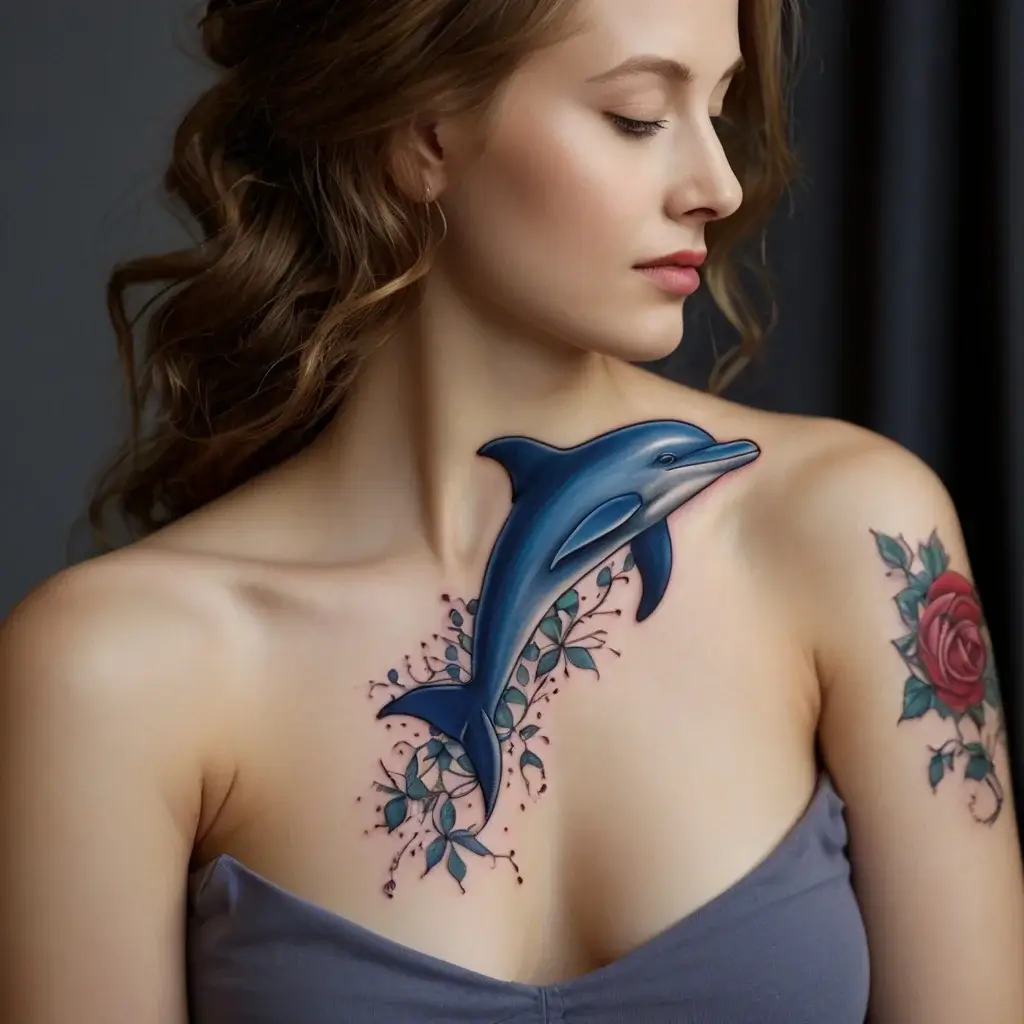 dolphin tattoo (19)