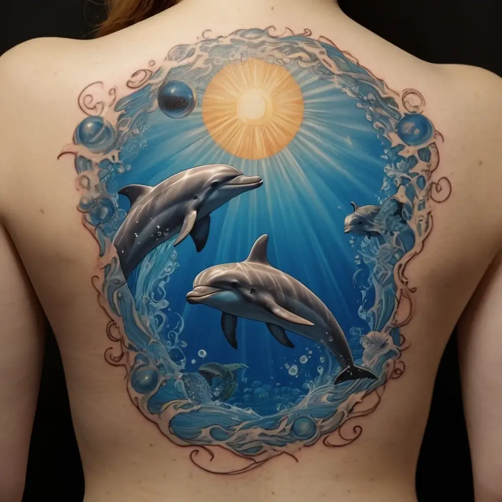 dolphin tattoo (41)