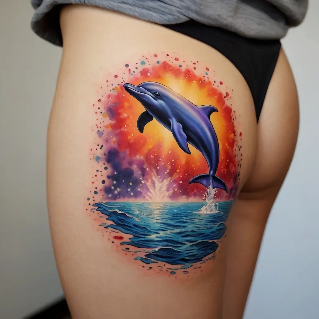 dolphin tattoo (5)