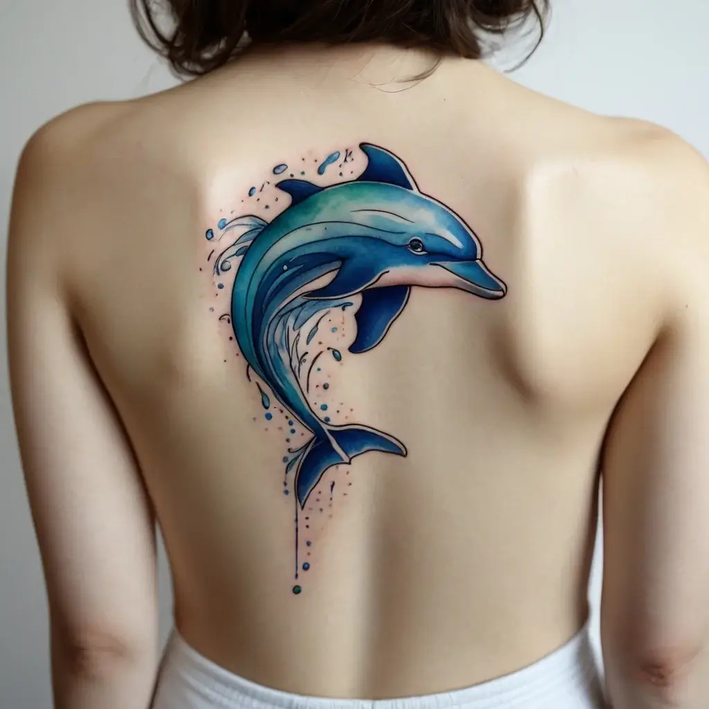 dolphin tattoo (59)