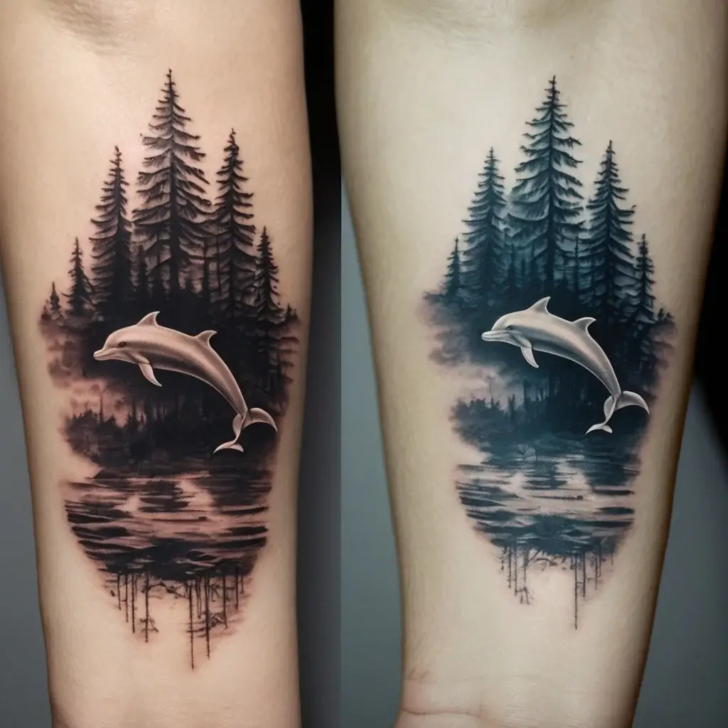 dolphin tattoo (76)