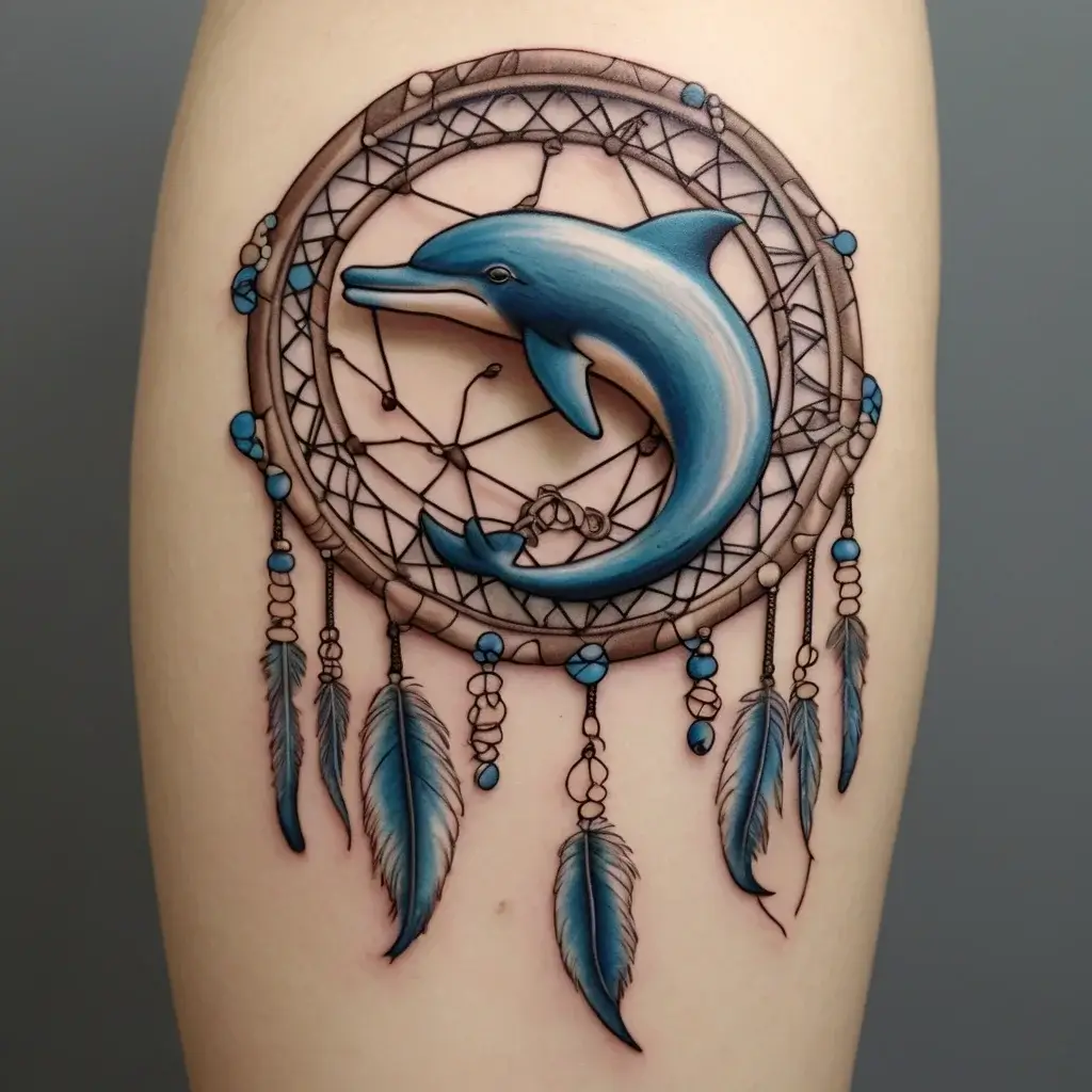 dolphin tattoo (78)