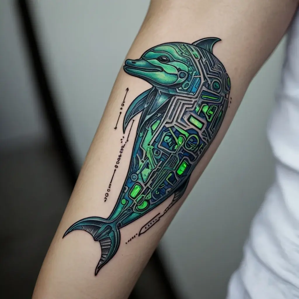 dolphin tattoo (84)