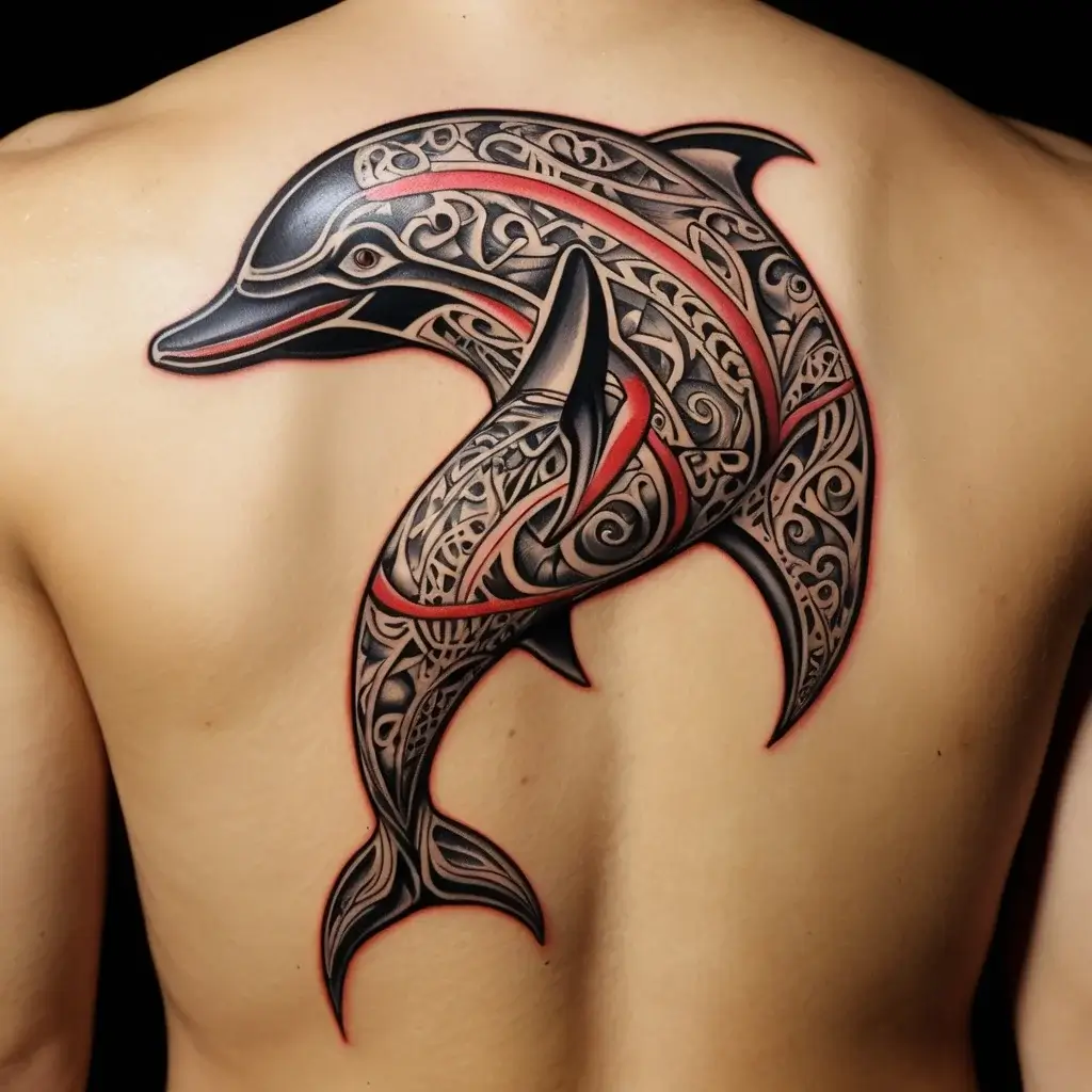 dolphin tattoo (89)