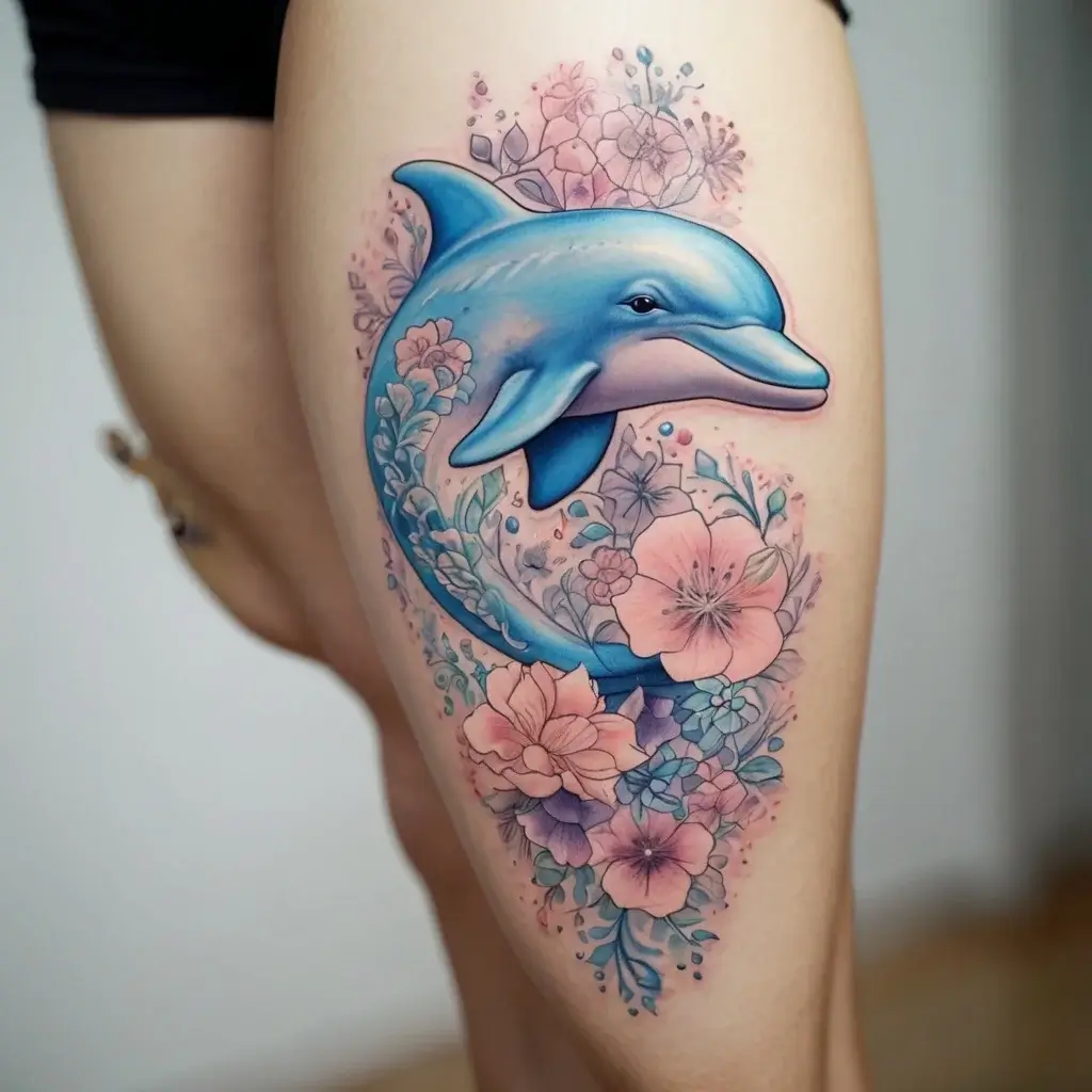 dolphin tattoo (96)