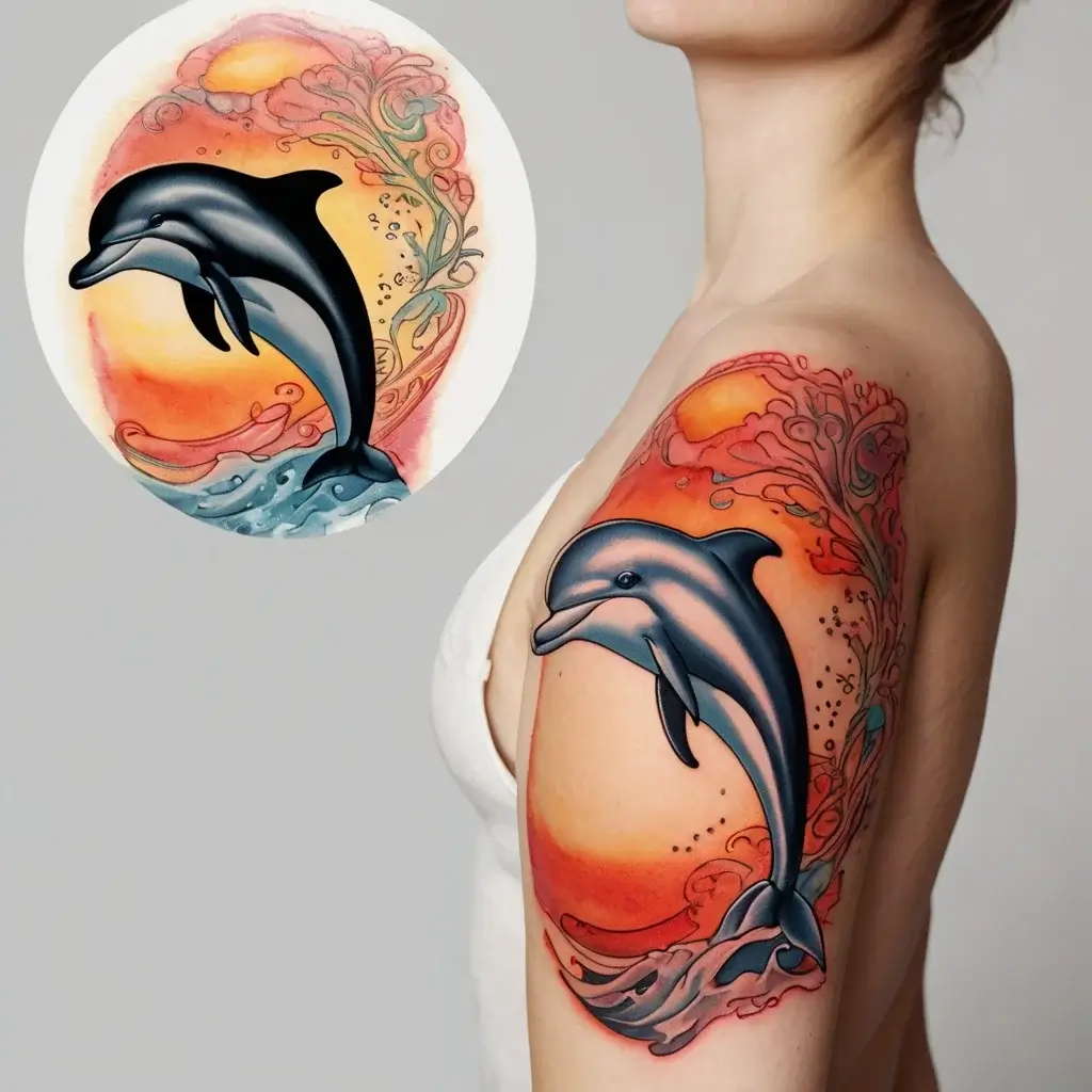 dolphin tattoo (99)