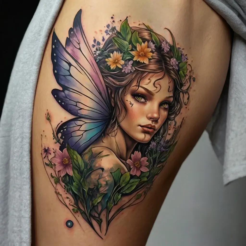 fairy forest tattoo (11)