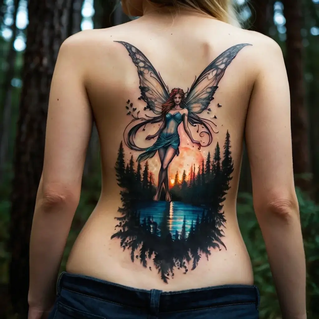 fairy forest tattoo (13)