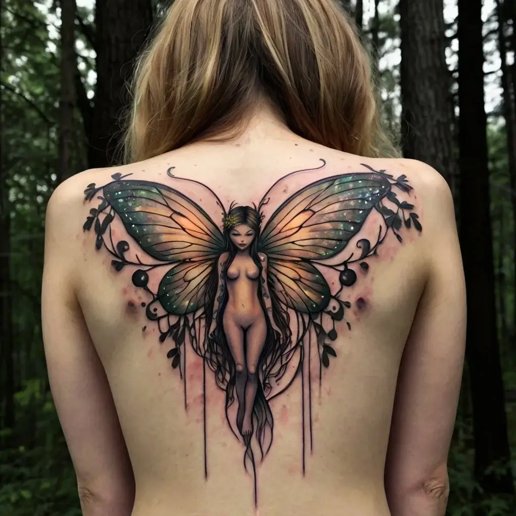 fairy forest tattoo (14)