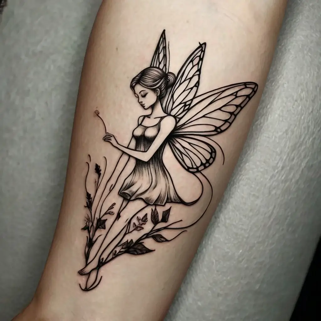 fairy forest tattoo (17)