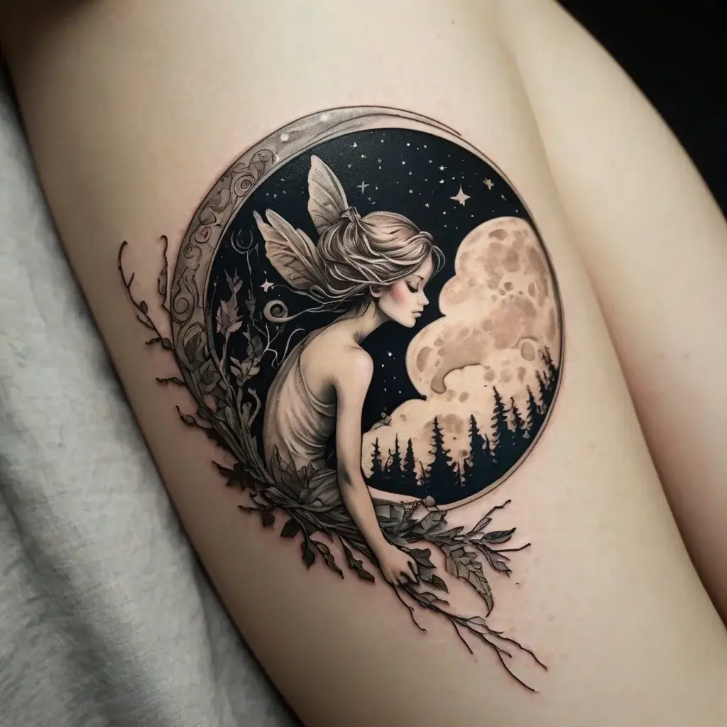 fairy forest tattoo (24)