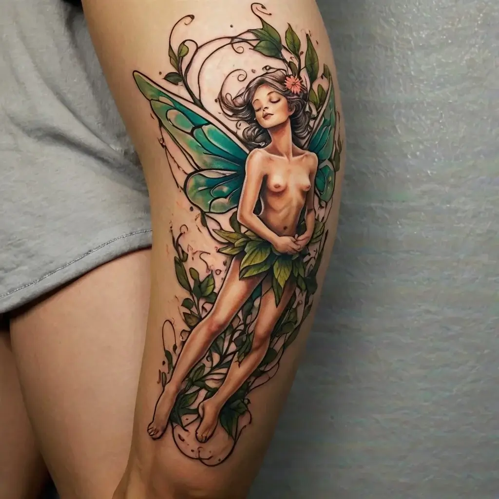 fairy forest tattoo (25)