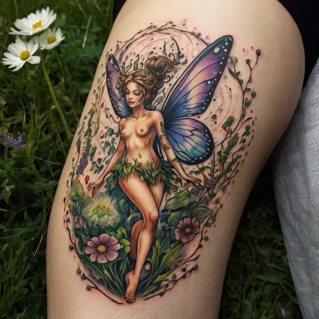 fairy forest tattoo (29)