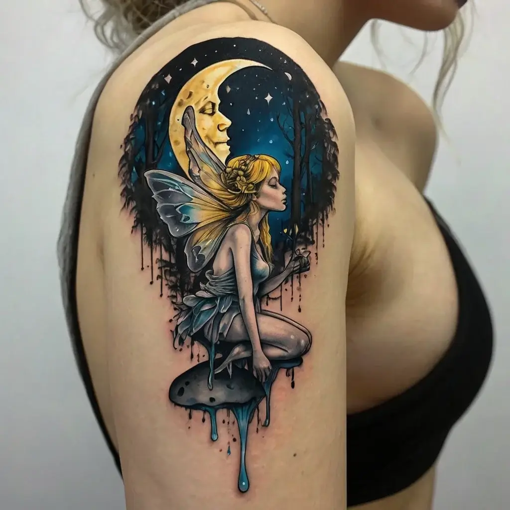 fairy forest tattoo (31)