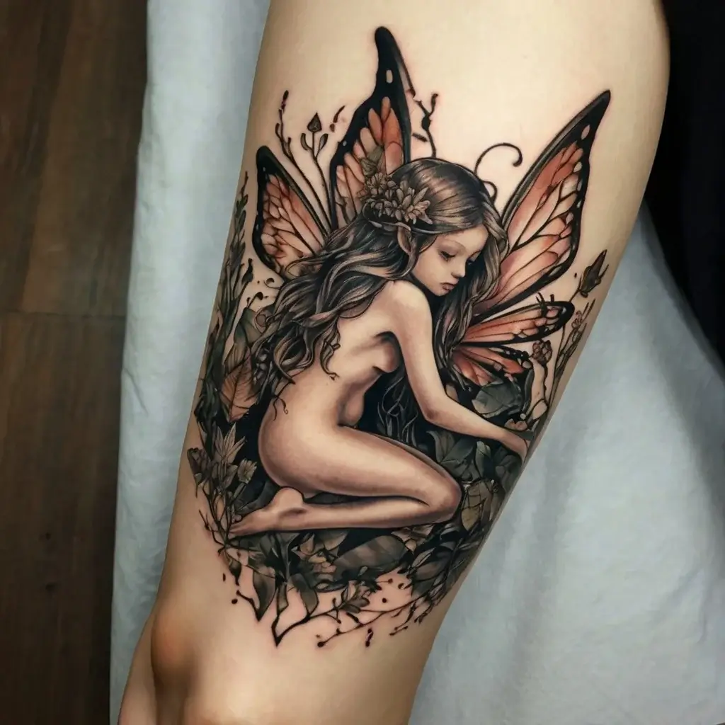 fairy forest tattoo (33)