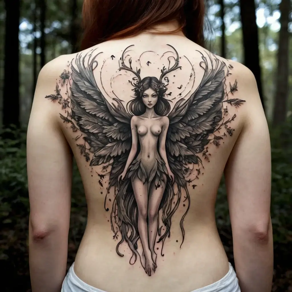 fairy forest tattoo (35)