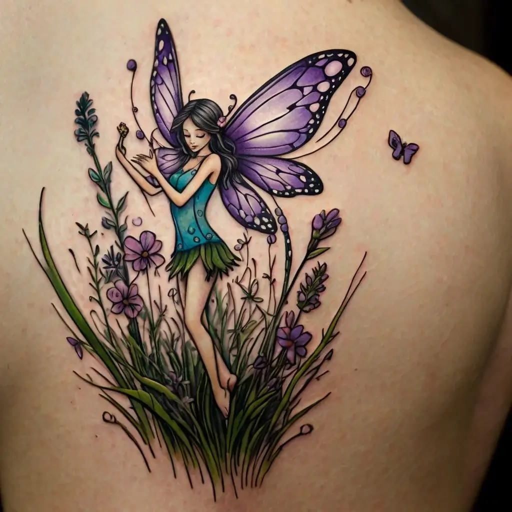 fairy forest tattoo (37)