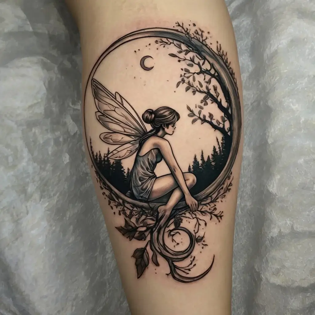 fairy forest tattoo (4)