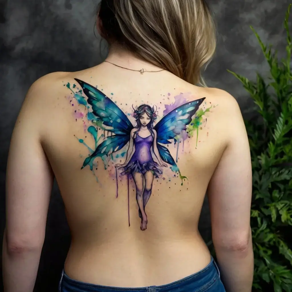 fairy forest tattoo (42)