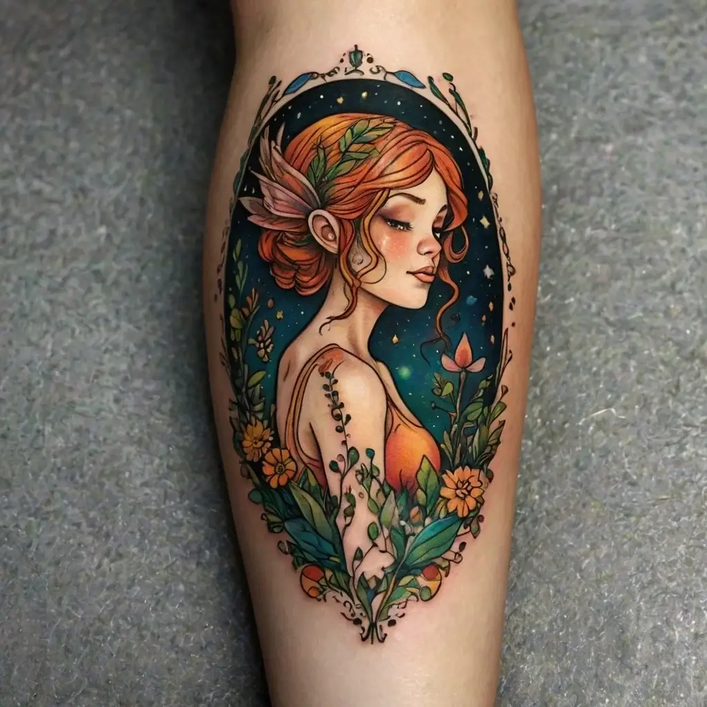 fairy forest tattoo (51)