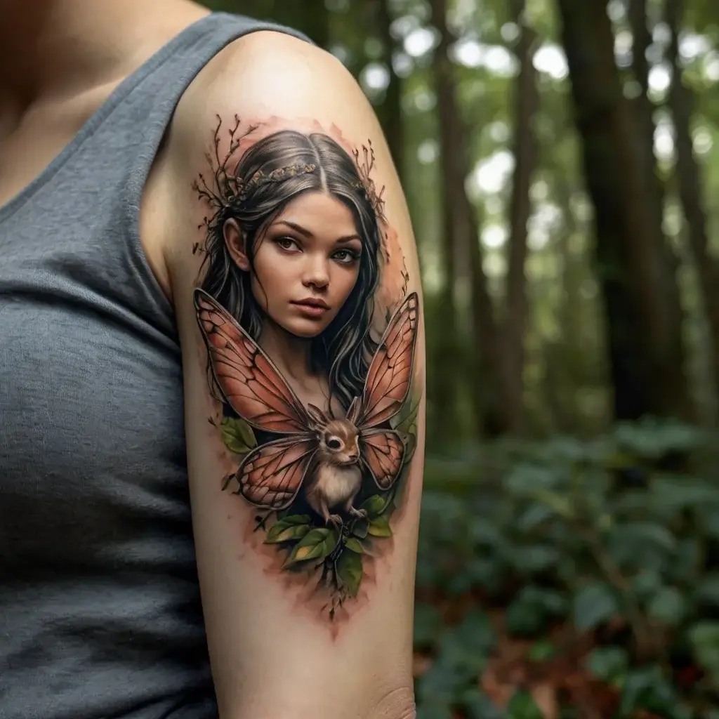 fairy forest tattoo (55)