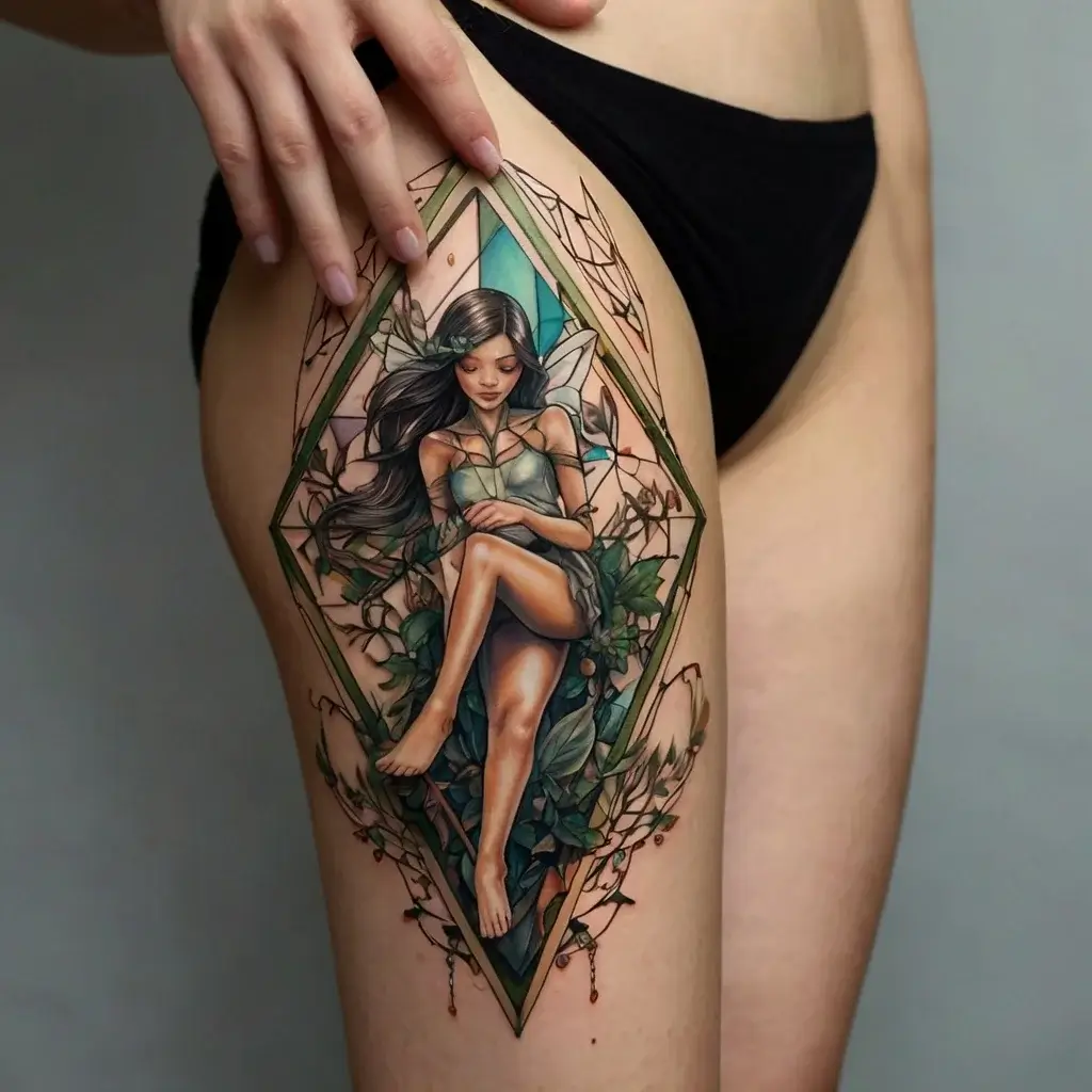 fairy forest tattoo (58)