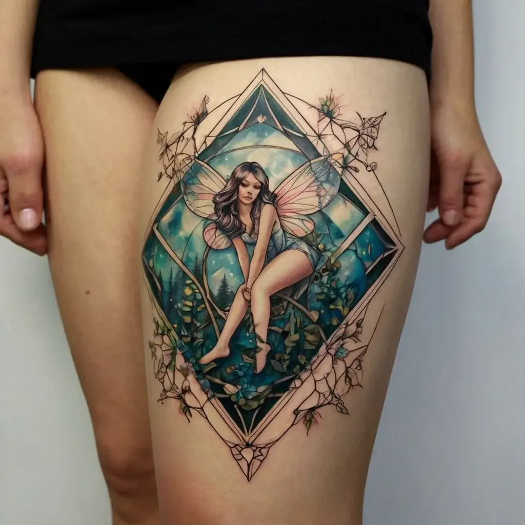 fairy forest tattoo (59)