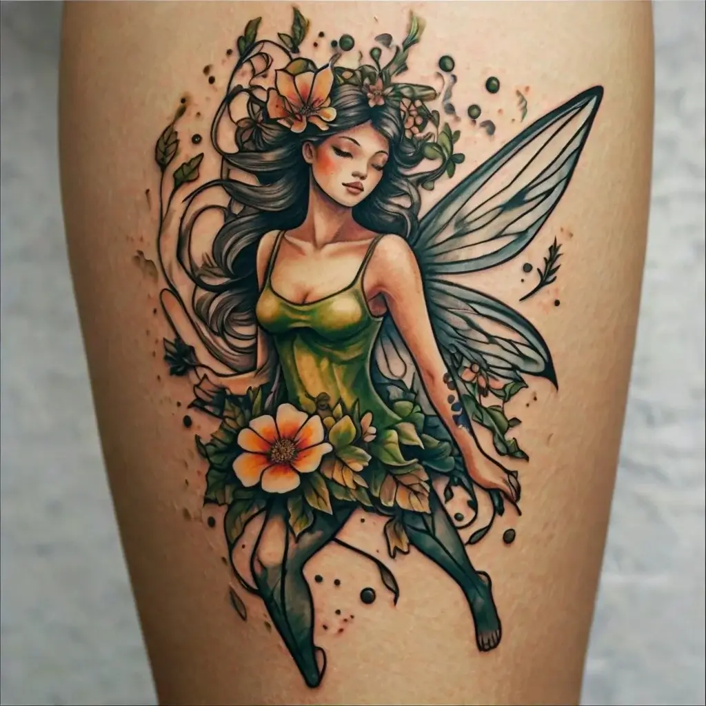 fairy forest tattoo (6)