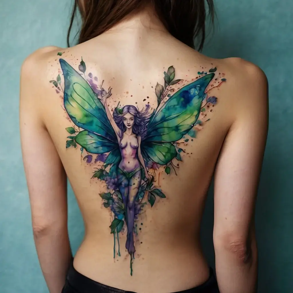 fairy forest tattoo (67)