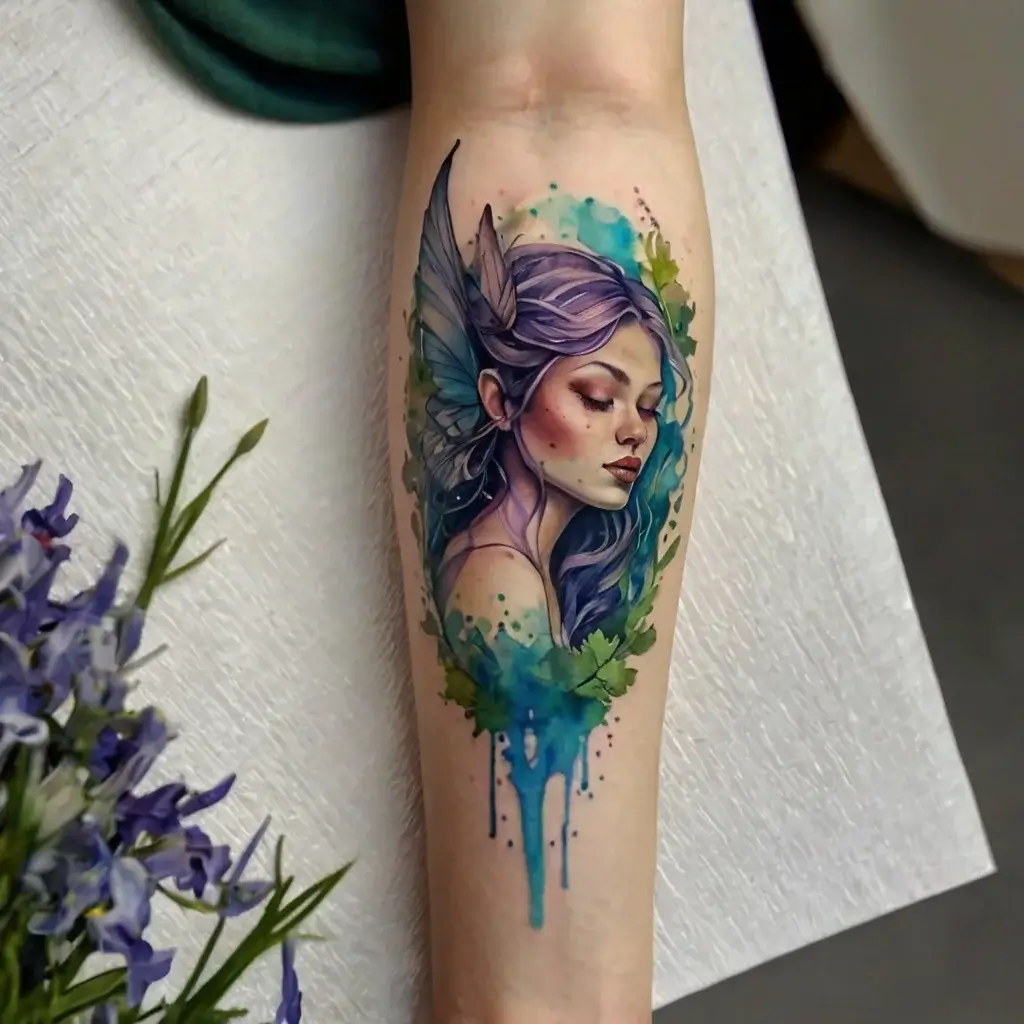 fairy forest tattoo (68)