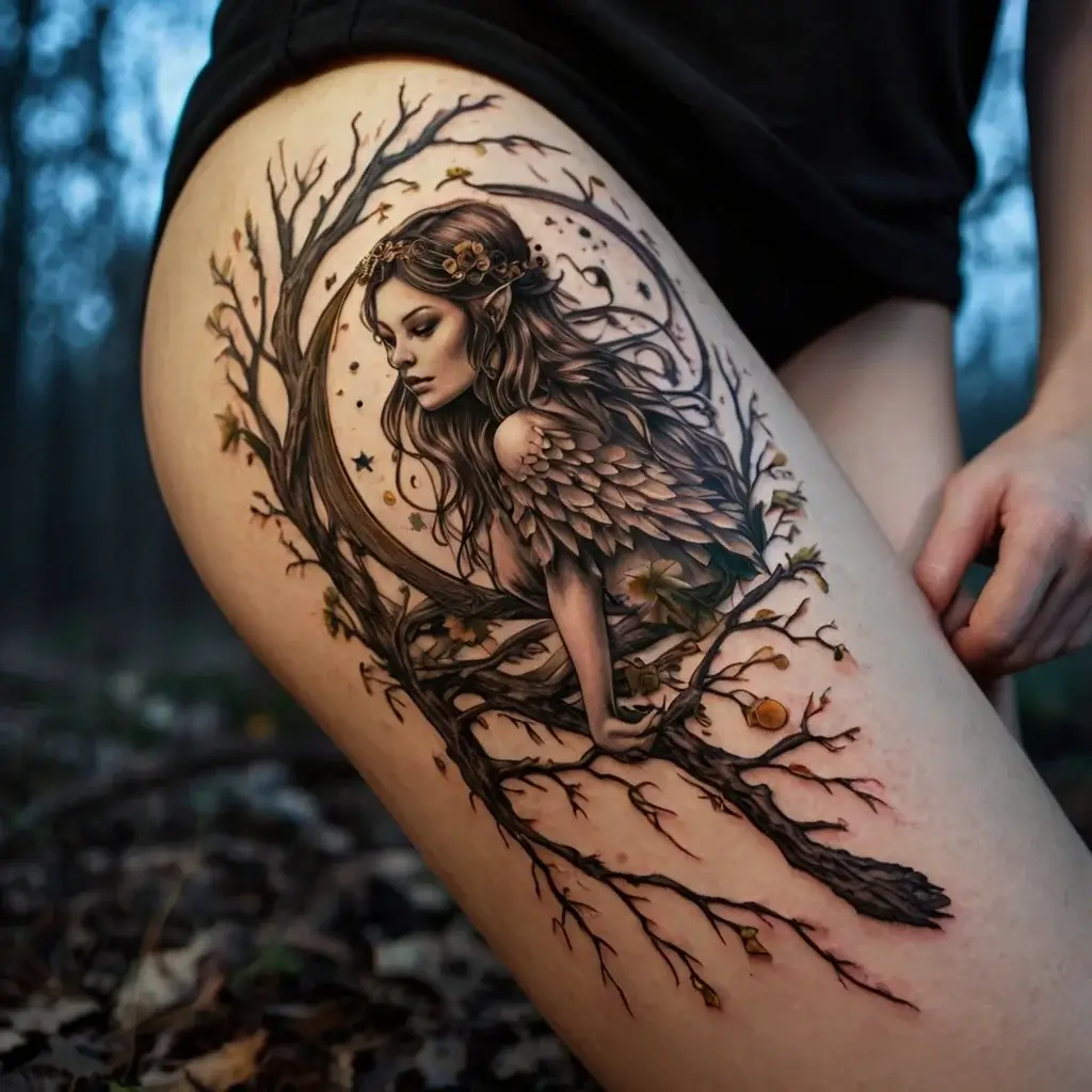 fairy forest tattoo (71)