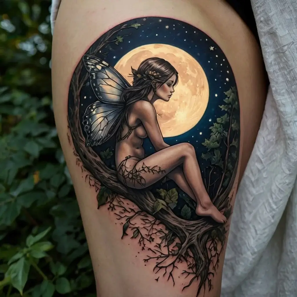 fairy forest tattoo (72)